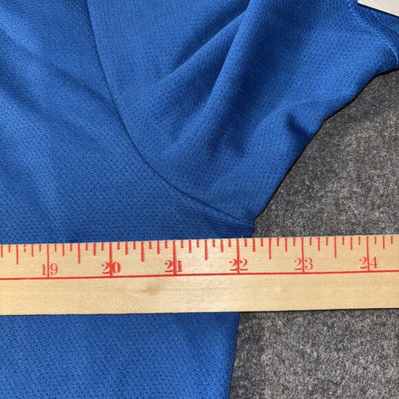 NWT PGA Tour Polo Shirt Mens Sz Large Blue Airflux Golf Short Sleeve Adult NWT - Picture 5 of 8